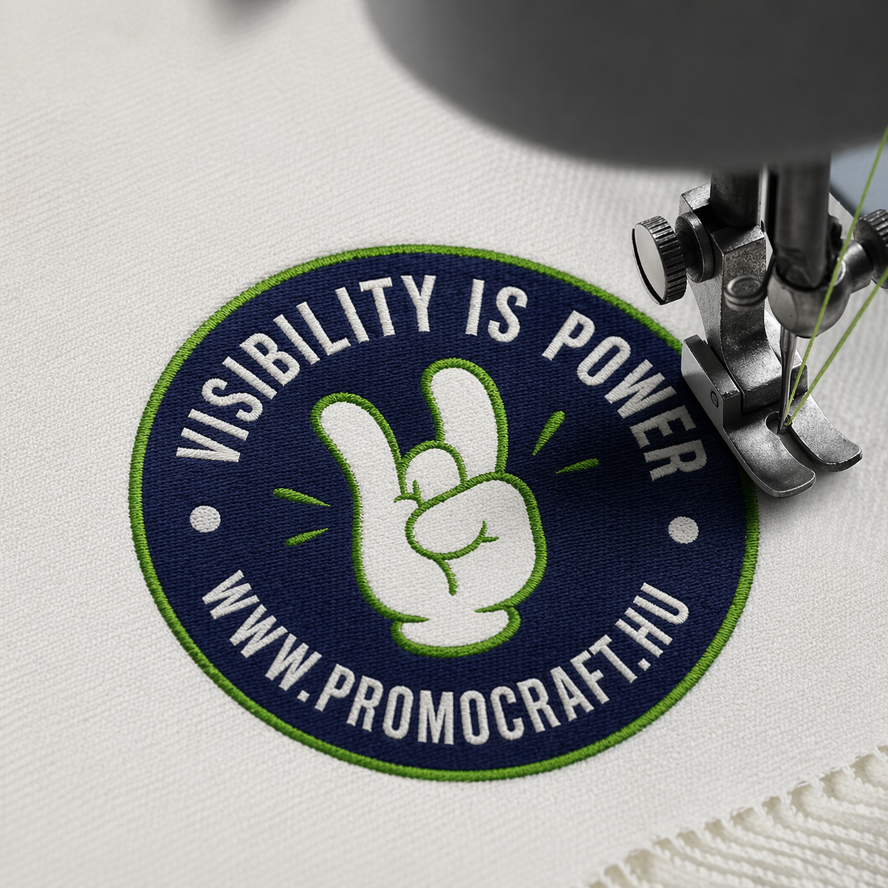 Professzionális hímzés textileken – Promocraft