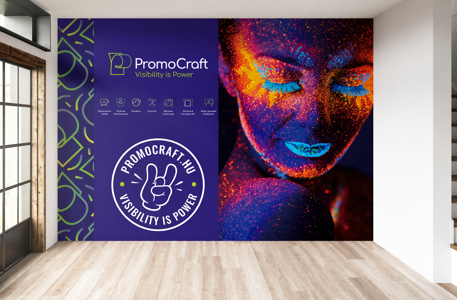 Személyre szabott nyomtatott tapéta – vizuális élmény a falakon